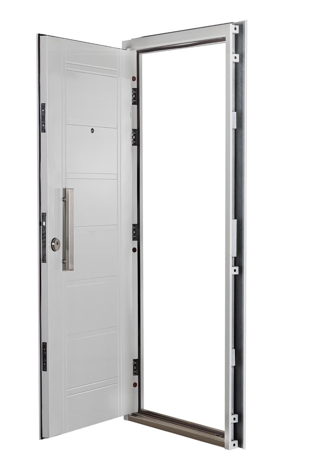 Puerta Multianclaje Derecha BLANCA Barral RECTANGULAR 40 cm. B4910